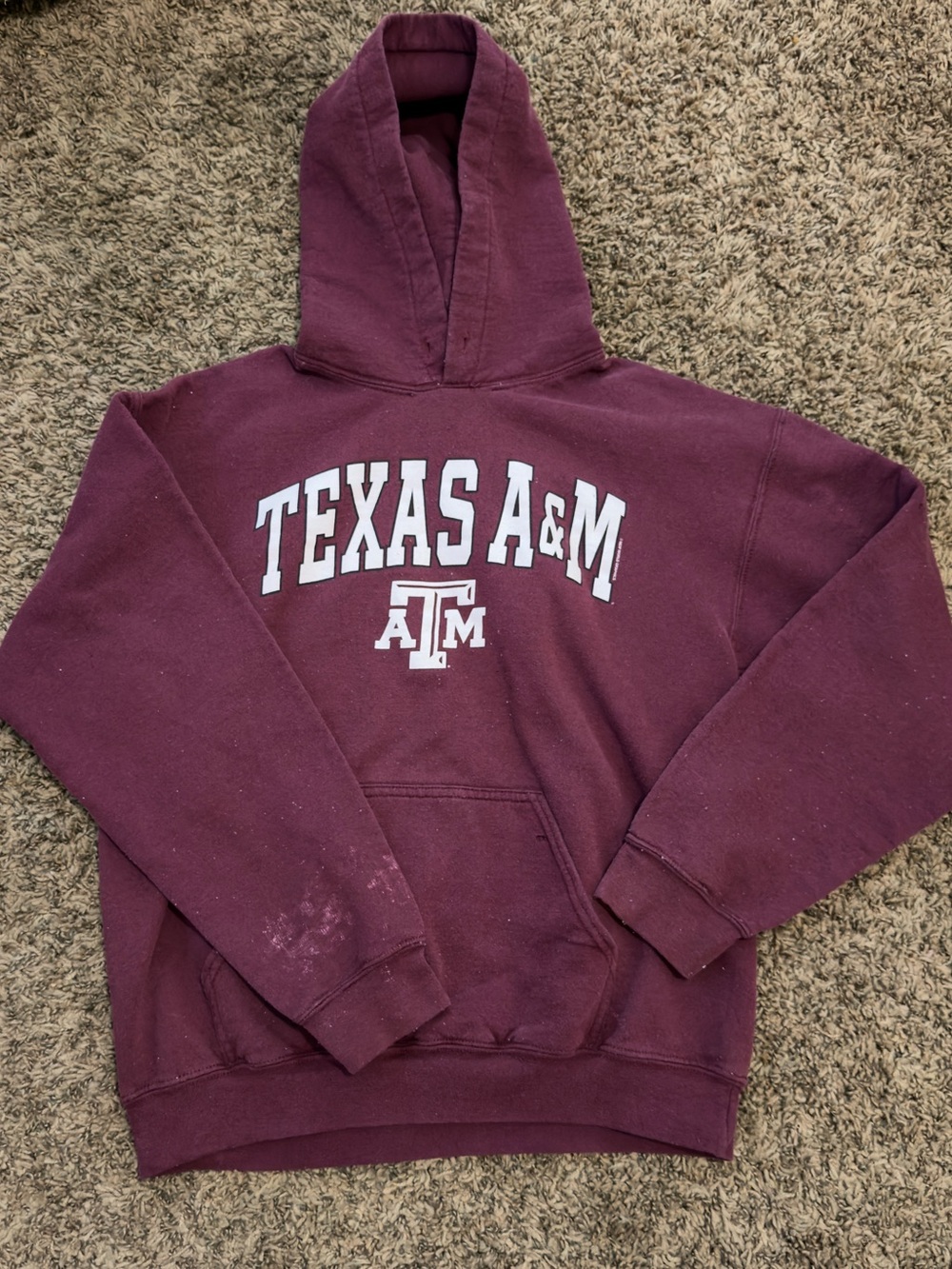 Maroon Campus Hoodie -